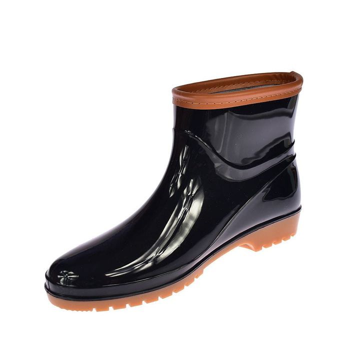 Kalosze damskie gumowce ogrodniczki XK-07 BK/br r. 37