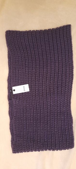 Накидка-шарф під овчинку