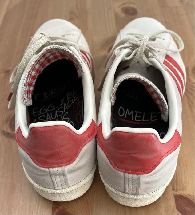 Adidas campus retro vermelhas