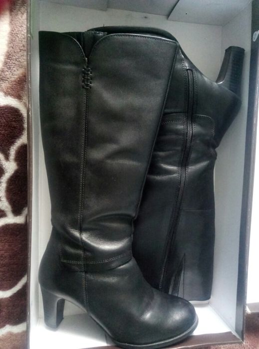 Демісезонні шкіряні сапожки Alesio Nesca