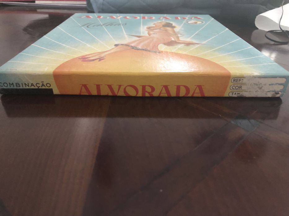 Caixa cartao Malhas Alvorada antiga