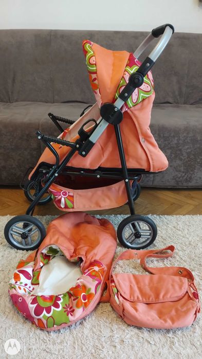 Дитяча коляска-трансформер для ляльок