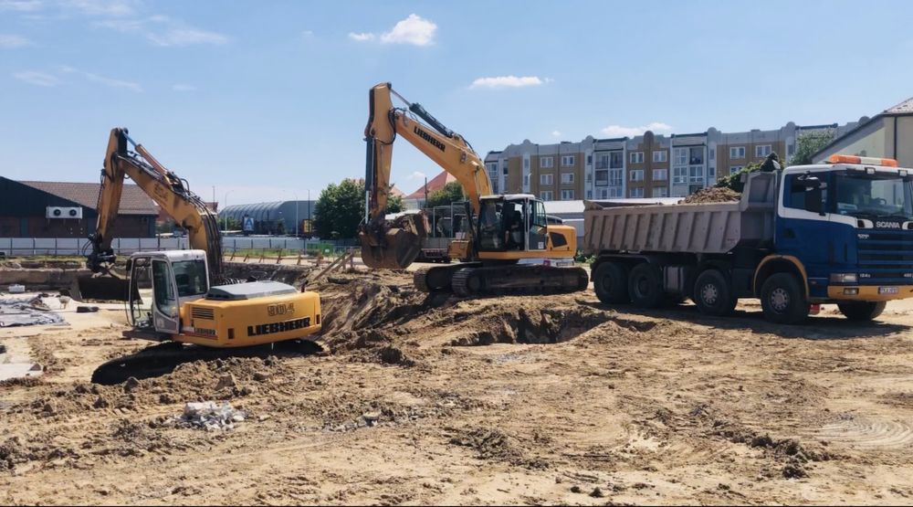 Usługi Koparką,Wyburzenia,Kopanie stawów,Niwelacja terenu