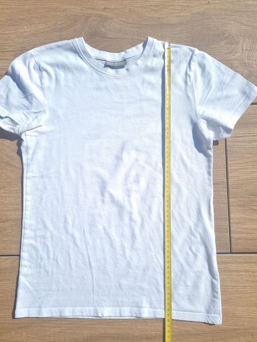 Biały T-shirt, koszulka na wf 146/152