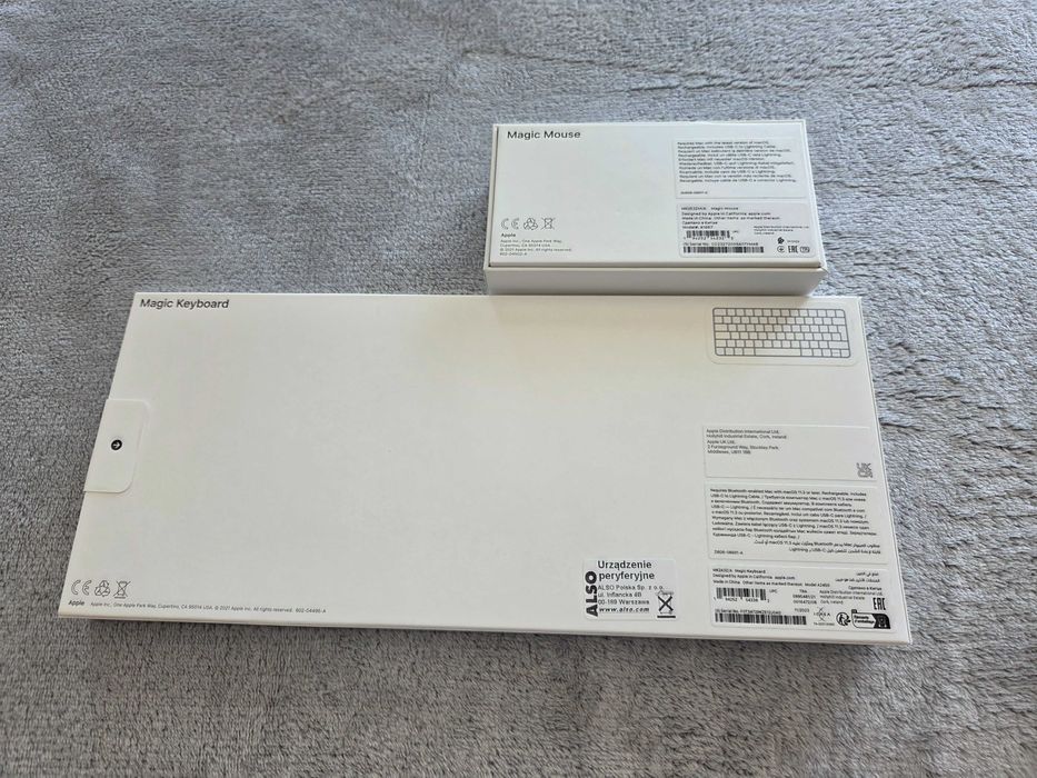 KARTON po magic mouse & Magic Keyboard