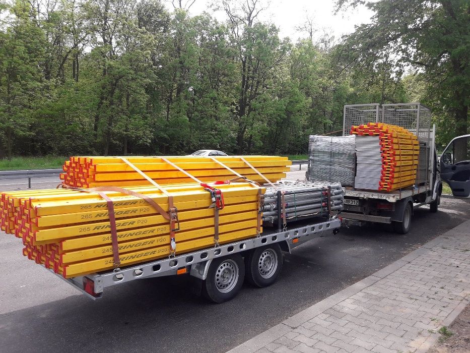 Wynajem szalunków stropowych, szalunków na wieńce