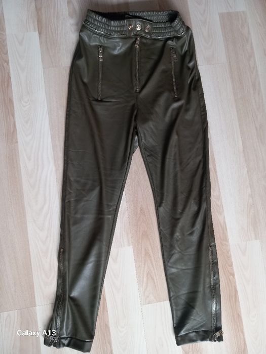 Balmain spodnie damskie eko skóra xs/s