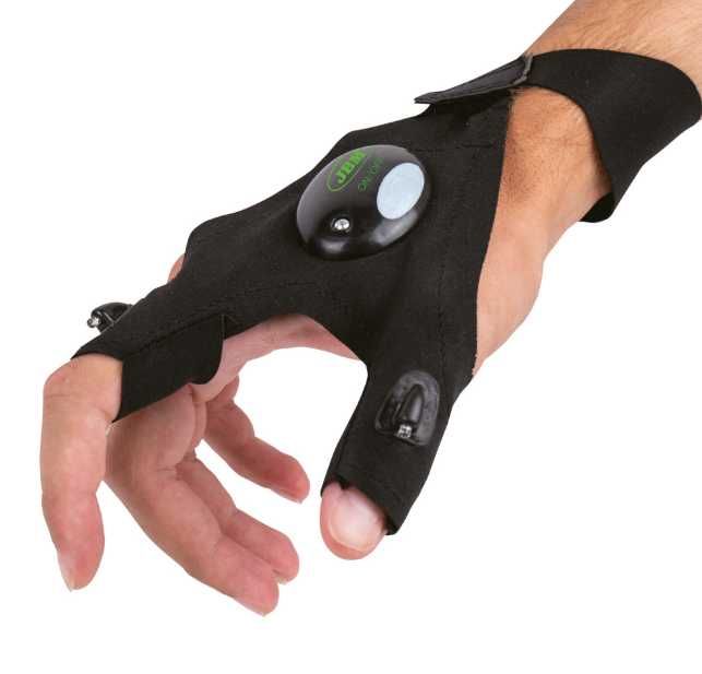 LUVA COM LANTERNA LED - 70LM  REF: 54267