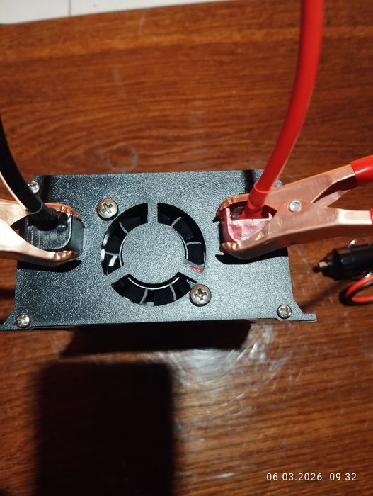 Инвертор от АКБ для быта