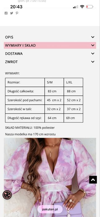 Sukienki mama córka pakuten