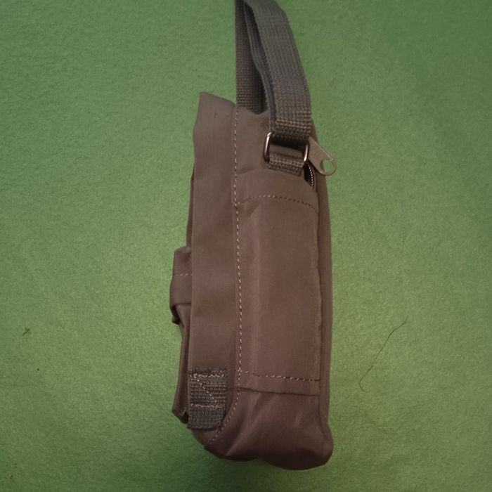 Барсетка Fjällräven Kanken Sling, зелена сумка бананка fjallraven канкен хакі сумка месенджер через плече, темно зелена хаки сумочка фіал рейвен лиса