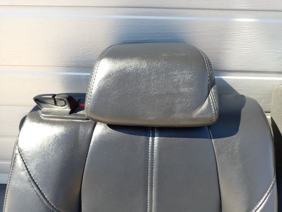 Задний ряд сидений 2 ряд Mazda 3 19-22 4d кожа черная,  спинка