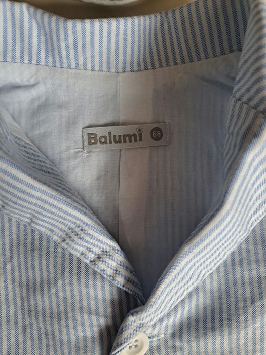 Garniturek do chrztu dla chłopca Balumi