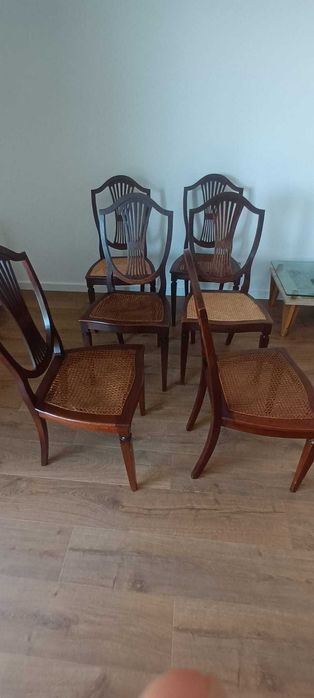 Cadeiras | 6 unidades | Estilo Ingles |