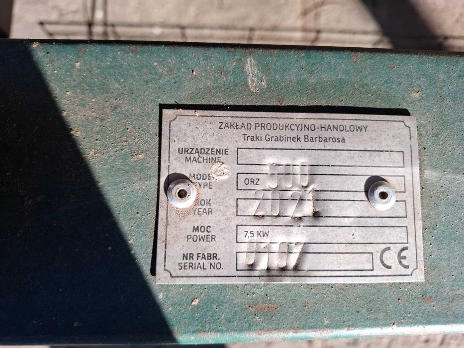 Trak Grabinek ORZ 500 rok. prod.2021