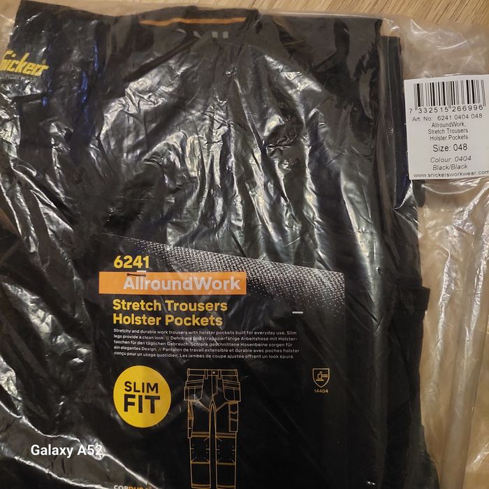 Spodnie robocze snickers 6241