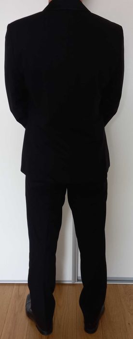 Czarny smoking Lassar