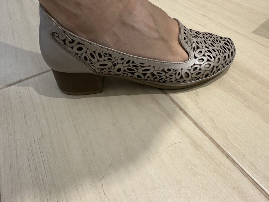 Туфлі, балетки шкіряні, весна-літо