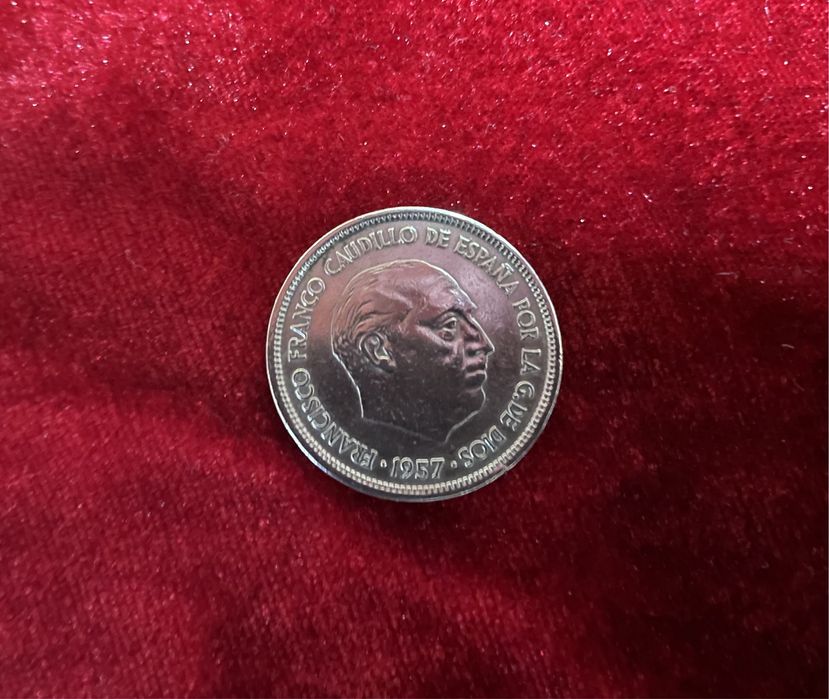 Moeda Espanhola de 25 Pesetas