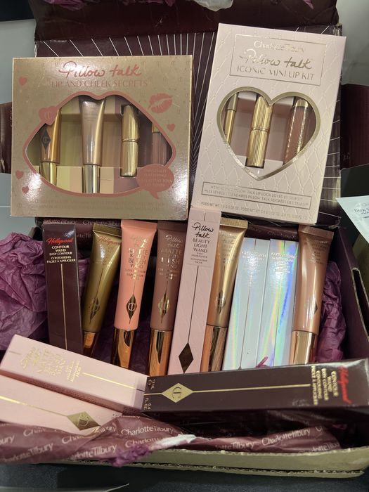 Charlotte Tilbury pillow talk оригінал румʼяна помада хайлайтер iconic