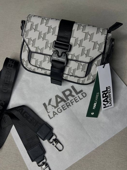 Сумка Karl Lagerfeld через плече | Месенджер Карл Лагерфельд кросбоді