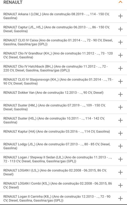 Condensador dacia, renault, smart