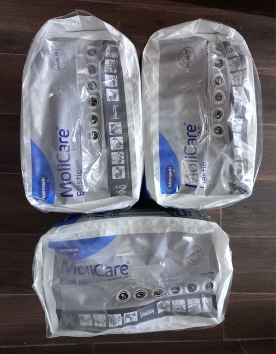 Fraldas Molicare XL 10 gotas [3 embalagens]