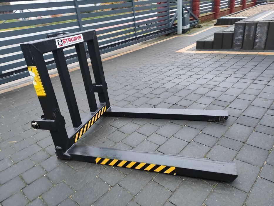 Widły do palet PALECIAK na tył TUZ na podnośnik 1200kg na tył ciągnika