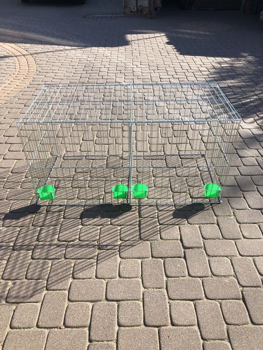 Klatka wystawowa dla  gołębi , kur metalowa ocynkowana duża Promocja