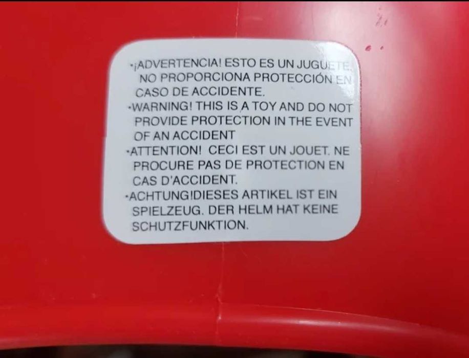 Capacete Brinquedo FEBER Criança