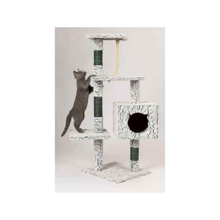 NOWY Drapak dla kota domek XXL legowisko drzewko piętrowy