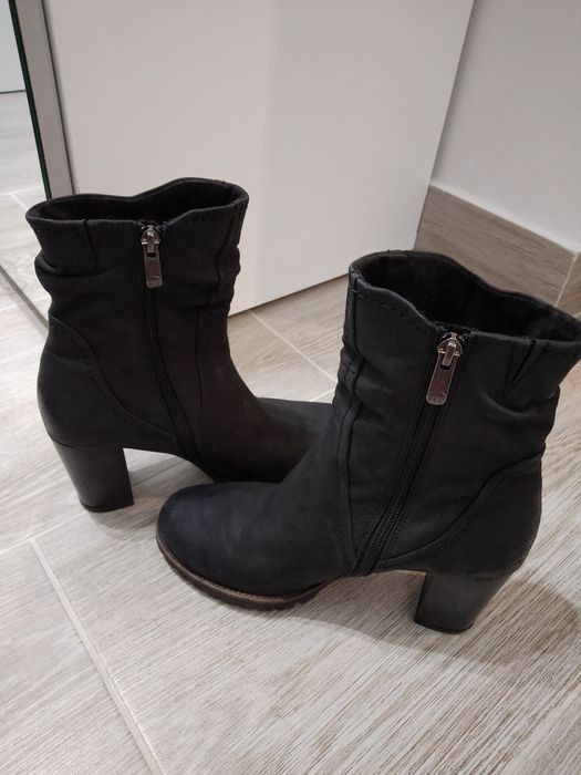 Buty skórzane Marco Tozzi