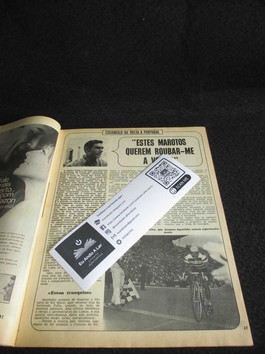 Revistas O Século Ilustrado Anos 60/70 Joaquim Agostinho Eduardo Gageiro Augusto Cabrita Peças de Colecção