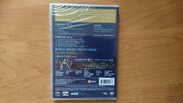 Mahler: Symphonies Nos. 4 and 5 DVD