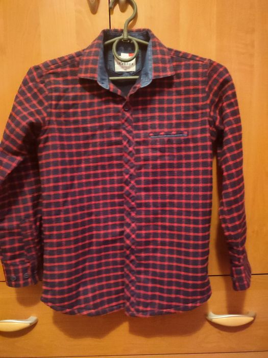 Рубашка, сорочка на флісі