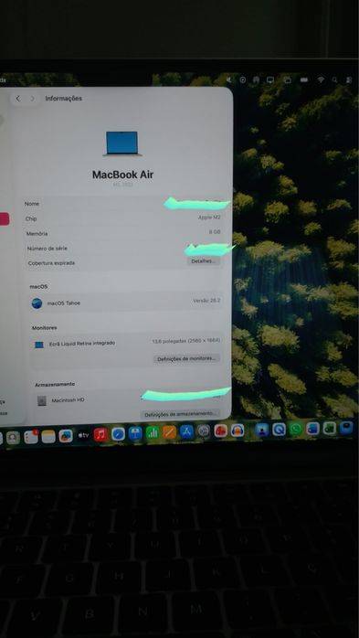 Vendo Macbook Air  / M2 / 2024