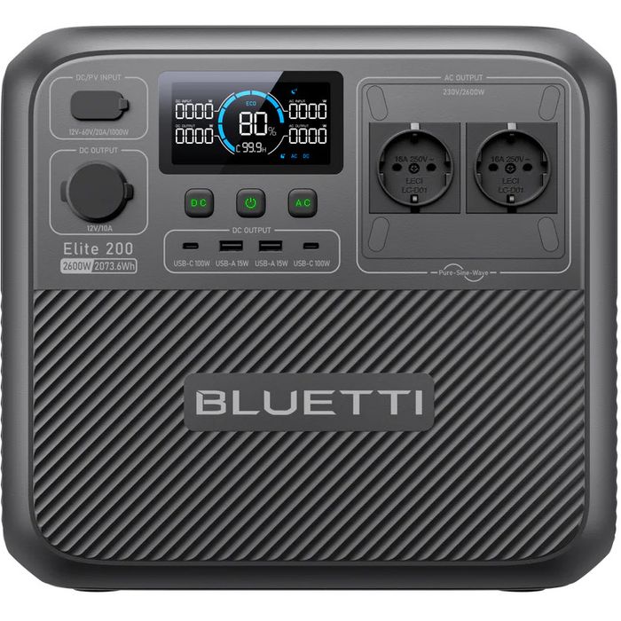 В НАЯВНОСТІ!Зарядна станція!Bluetti Elite 200 V2 2600 Вт , 2073 Вт*ч