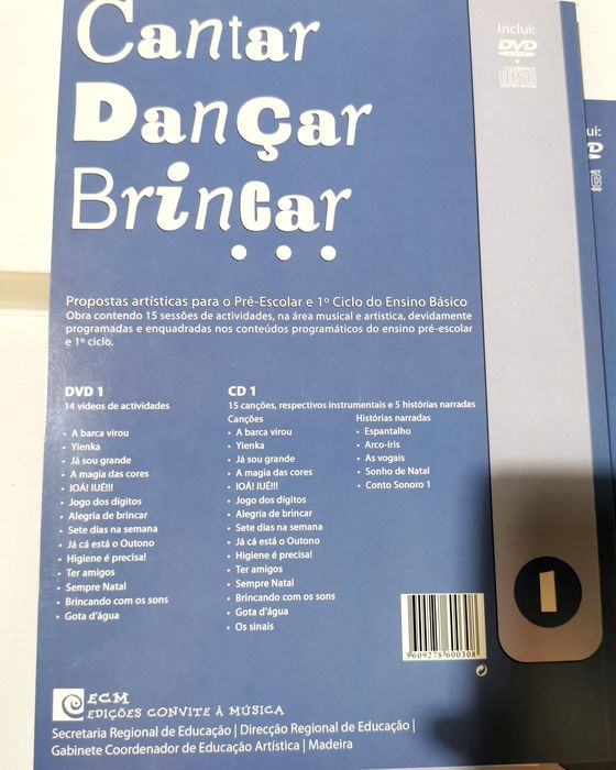 Cantar, dançar, brincar - edições convite à música