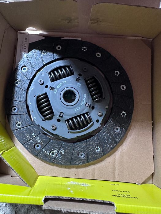 Embraiagem e rolamento + filtros