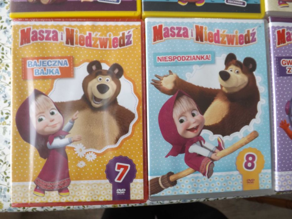 Masza i Niedźwiedź kolekcja bajki film