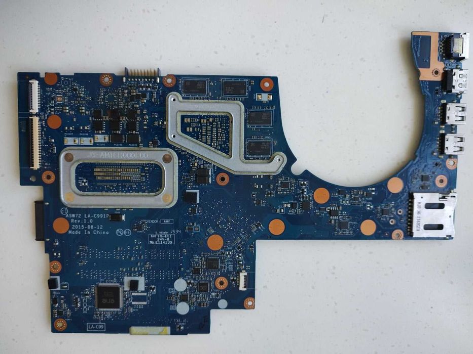 Плата на запчасти HP 17-n109ur,  N16P-GT-A2, SR2C4, 25l12873f, 6700HQ