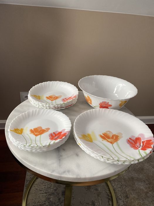 Serwis obiadowy/zestaw naczyń