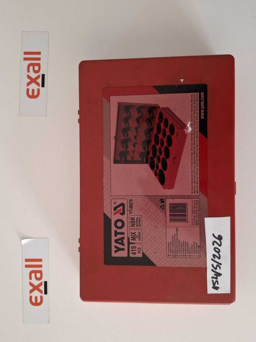 Zestaw Oringów Gumowych NBR YATO YT-06876 | Kod: 154/S/2026