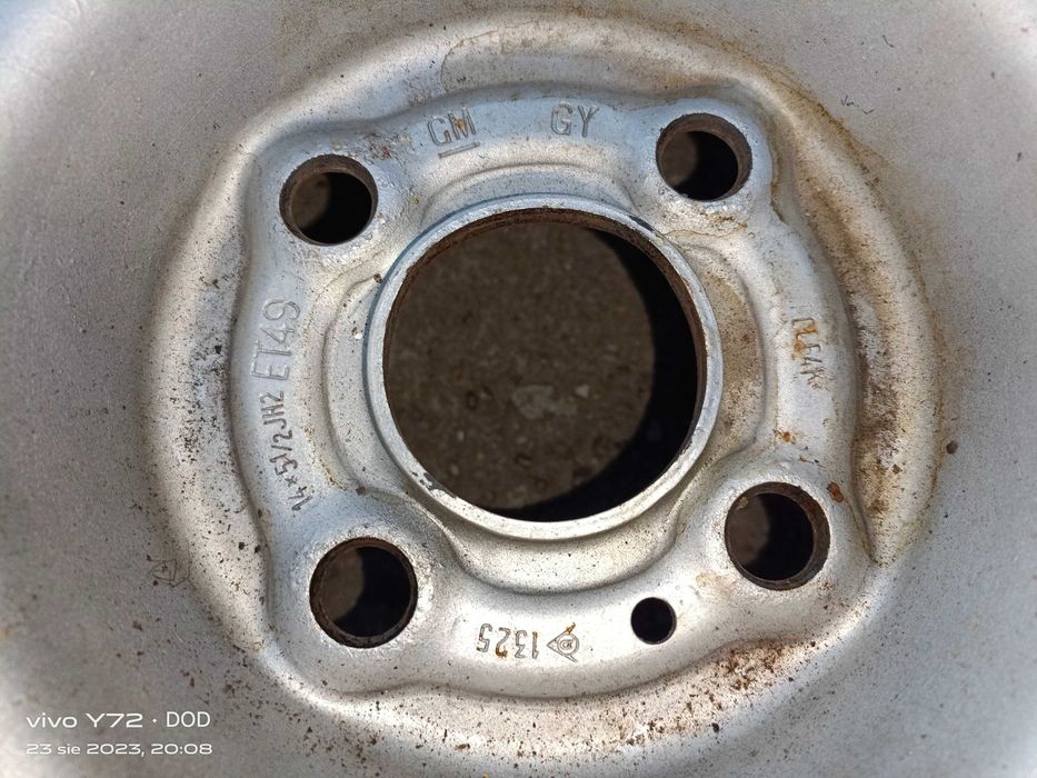 Felgi aluminiowe Vw Passat, Golf 16" i Opel 14" seicento 13" i różne opony
