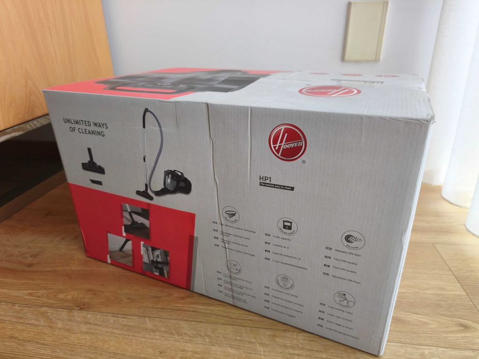Aspirador sem saco Hoover HP105HM, novo caixa lacrada, garantia