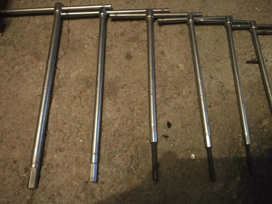 16 Chaves em T diferentes tamanhos