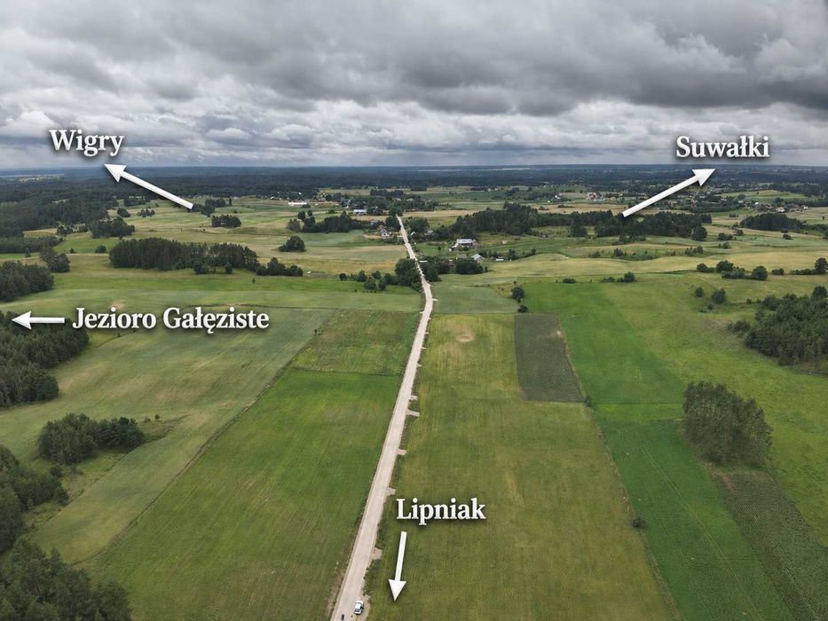 Działki - Lipniak, gmina Suwałki