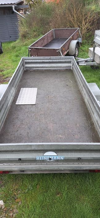 Przyczepka jednoosiowa Heinemann długa 3.1m na 1.3m  dmc1200kg zarejst