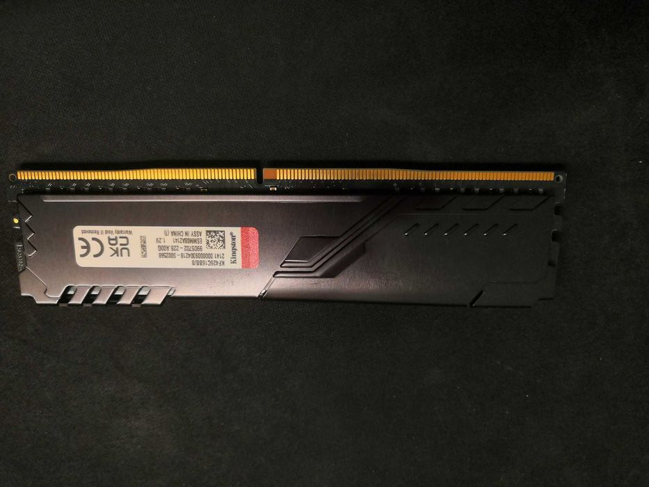 Memória Kingston Fury Beast 8GB (1x8GB) DDR4-2666MHz