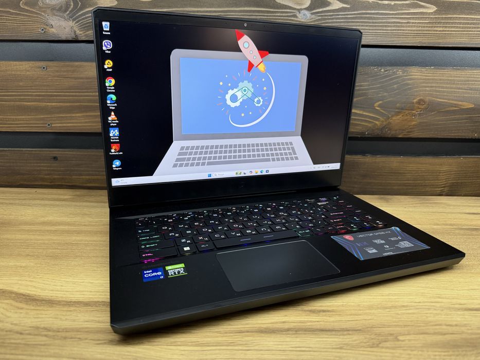 MSI Vector GP66HX  RTX3070Ti 8GB 15,6" 2K 165Hz i7-12890HX/16GB DDR 5/M2 1TB /8%